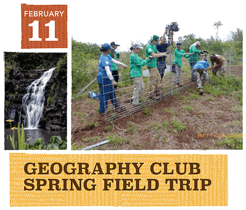 Geography Club at the University of Hawaiʻi at Mānoa - Spring 2018 - Event