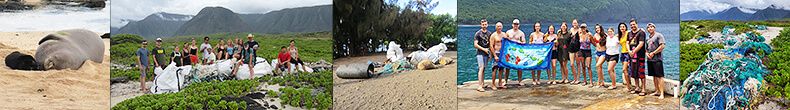 Geography 2019 Senior Class Beach Clean-up at Kalaupapa on Molokaʻi